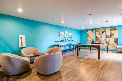 Lounge  at Equinox Apartments, Washington